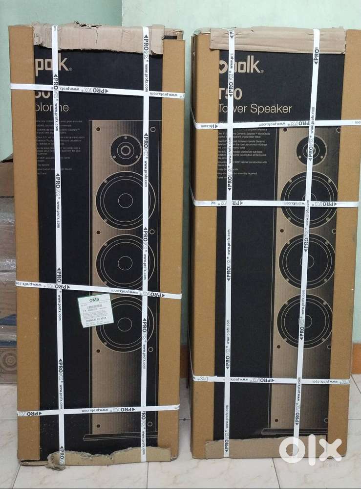 POLK Audio T50 Floorstanding Tower Speaker- Pair