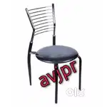 New steel tar back restaurant furniture coffee chair cafe