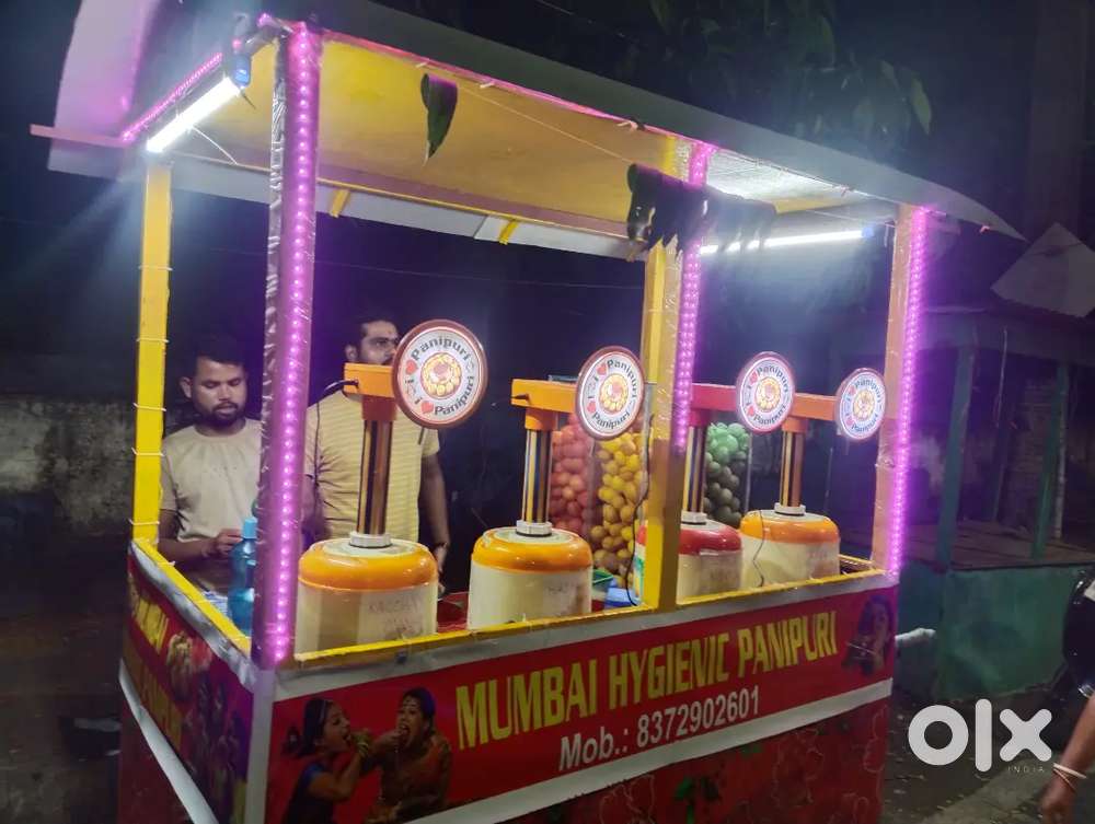 Rady to panipuri store