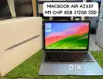 MACBOOK AIR M1 CHIP A2337 8GB RAM 512GB SSD WITH ALL ACCESSORIES