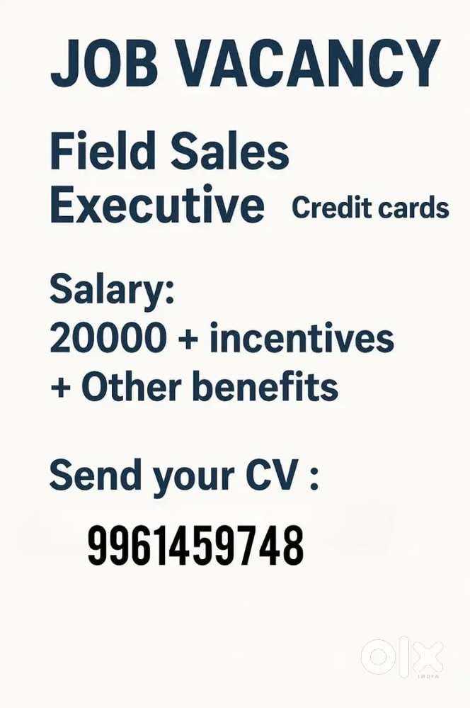Relationship Executive Required for a Reputed bank at Eranakulam
