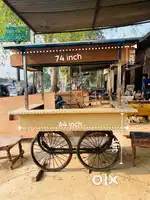 4 wheeler juice and fast food kart