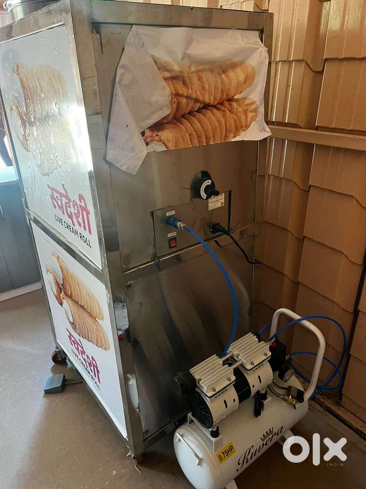 Live Cream roll machine