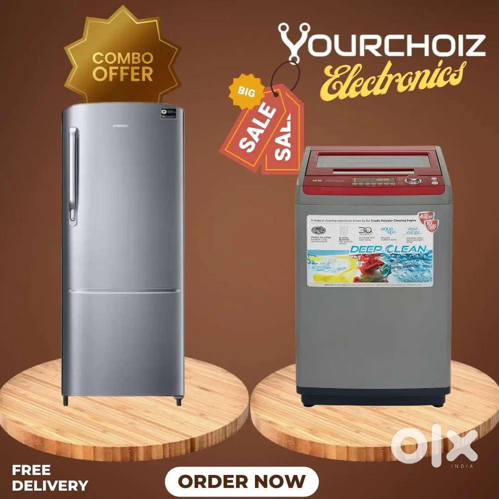 Fridge or washing machine combo offer