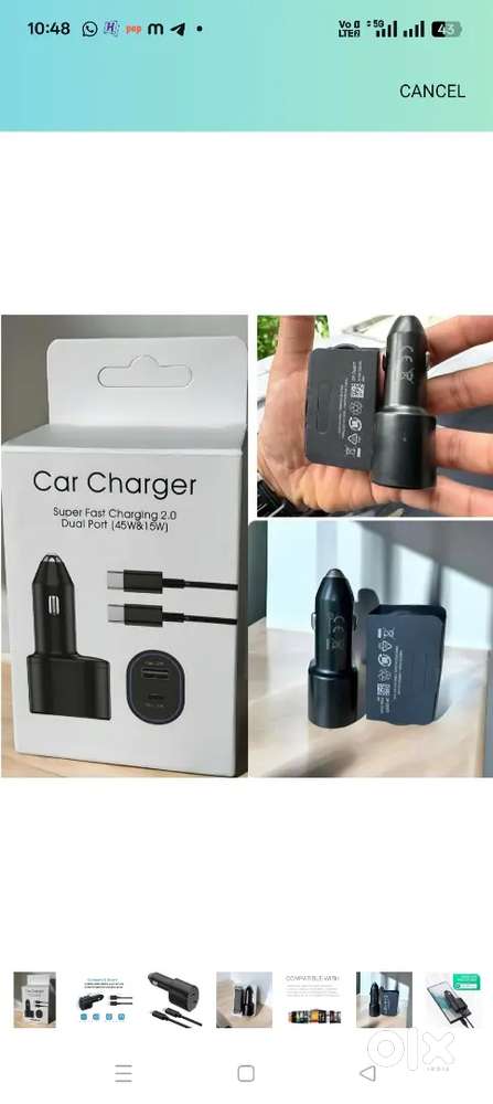SAMSUNG car charger