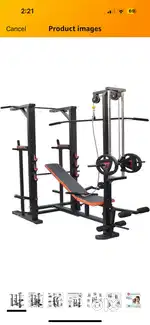 All in one gym equipments