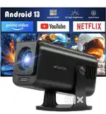 WZATCO Yuva Go Pro Fully Automatic Projector with Fire TV stick FullHD
