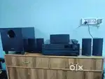 Onkyo AV Receiver with Speaker Subwoofer