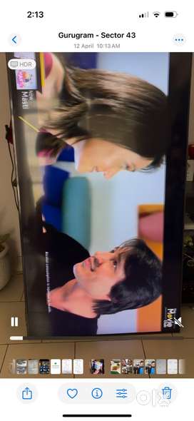 Samsung 55 inch QLED TV 4 yrs old