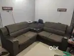 L bend sofa