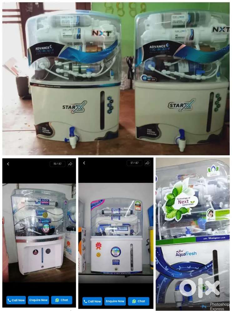 Aqua fresh RO water purifier geyser chimney sales and service Repair