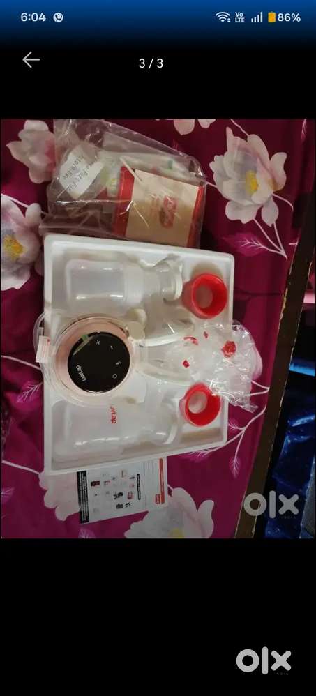 Luvlap double electric breast pump