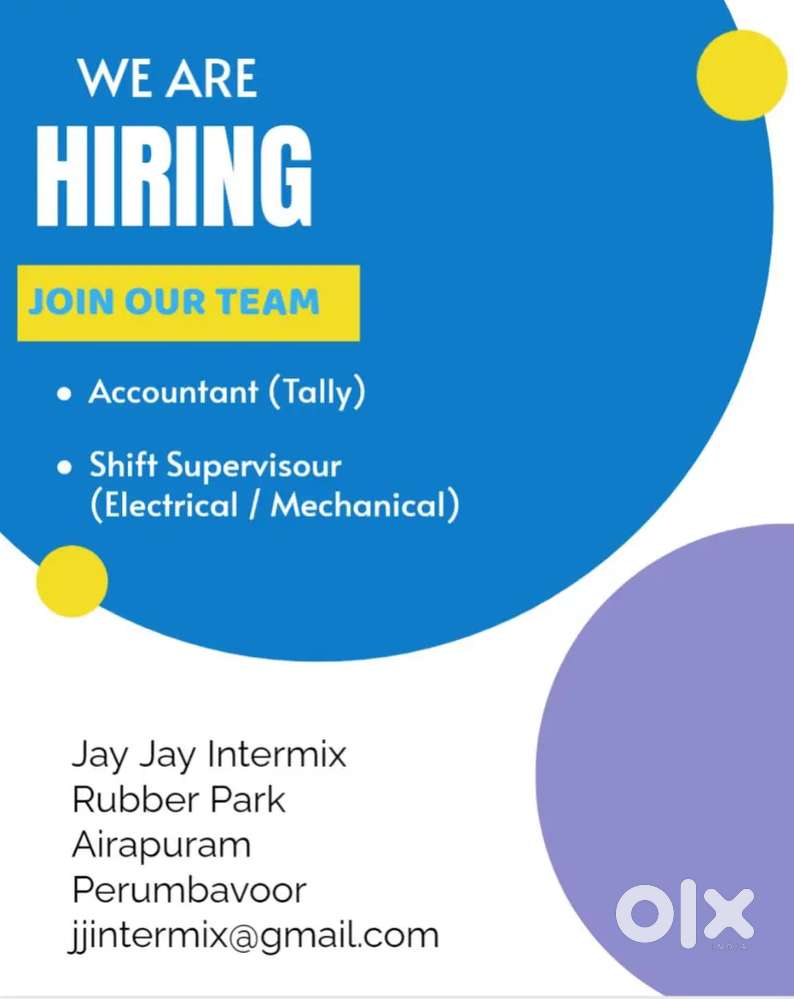 Accountant and Shift Supervisor