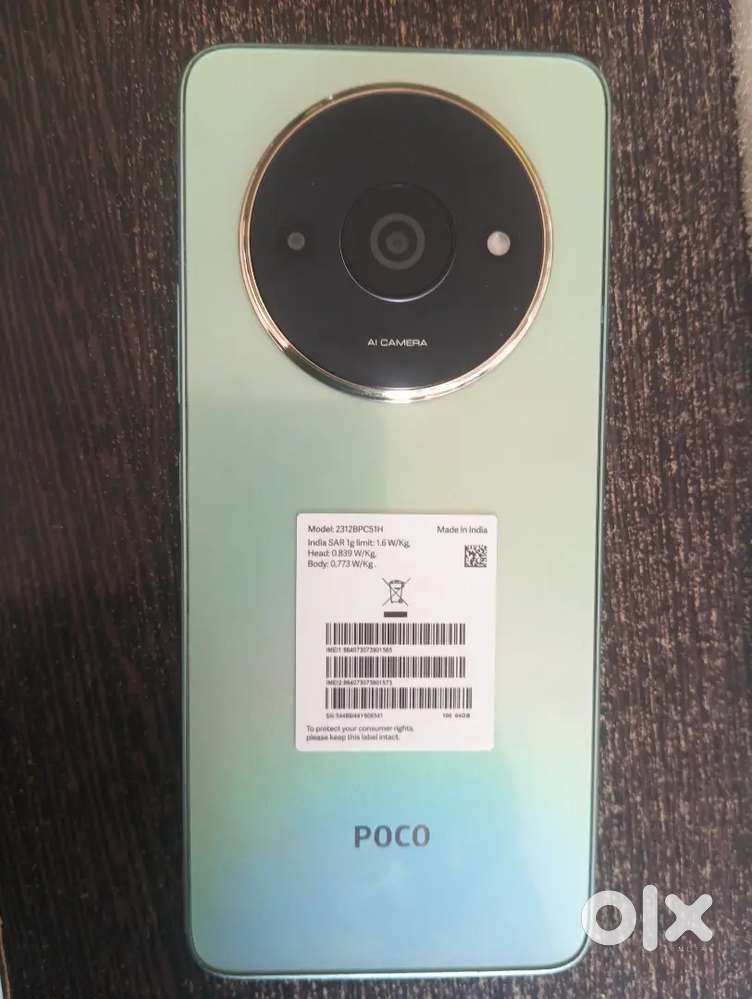 POCO C61 (NEW 3 MONTH OLD) ONLY ₹5800/- with cover