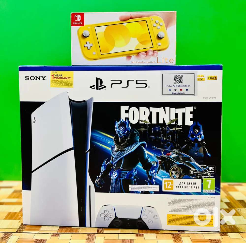 PS5 available with games and with warranty