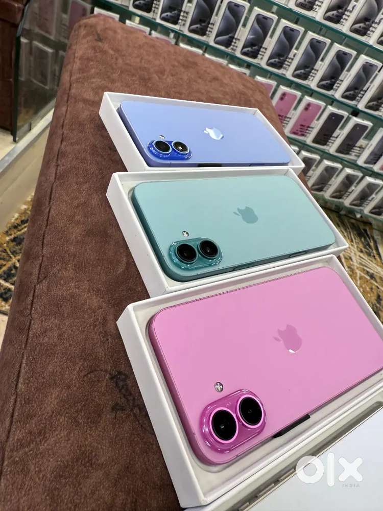 16 PLUS MULTY COLOUR REFURBISHED MOBILE WE HAVE A STORE GENIUN DELLER