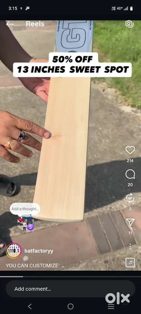 Leather bat gray nicolls fully knocked