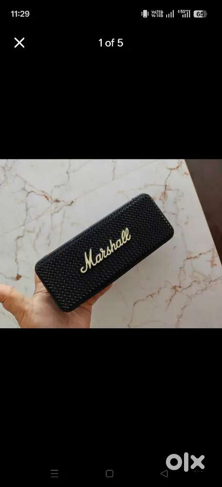 Marshall Emberton II 20 W Wireless Bluetooth Portable Outdoor Speaker