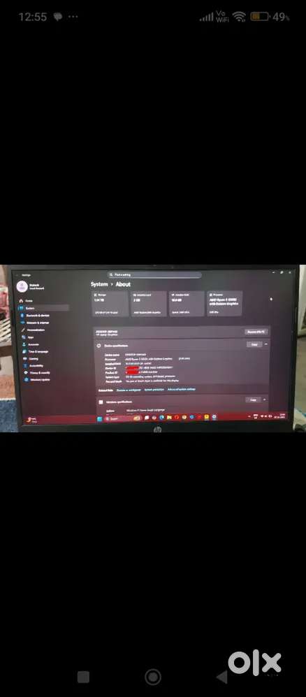 Selling my Hp laptop with original bill