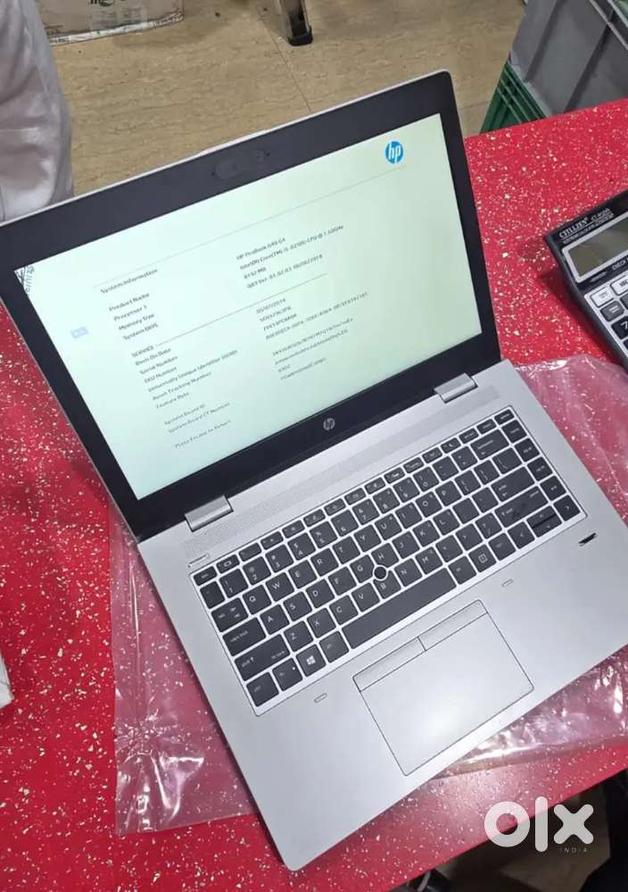 Hp Leptop, rayzen 256 gb ram, one handed usad, new condishan 645 gb