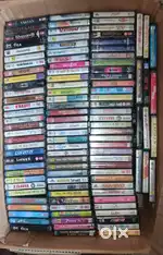 All hindi 90s 80s each 100eup minimum 20 cassettes 1800eup