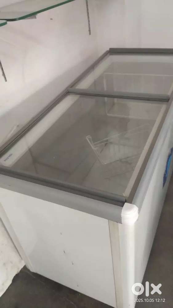Voltas display fridge and deep fridge for ice cream