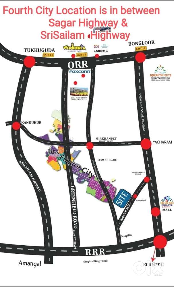 FCDA, RERA Approved, RS-9000/- PER SQUARE YARD-