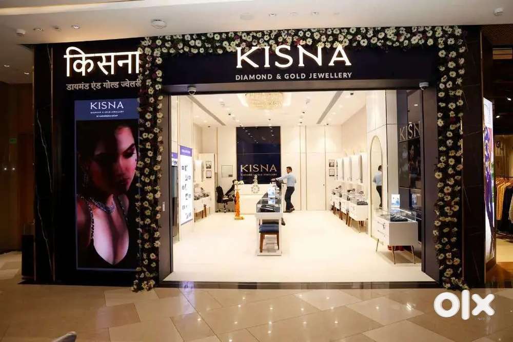 KISNA ज्वैलरी SHOWROOM में लड़के और लड़कियों की जरूरत है।