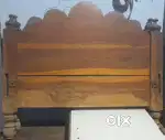 Teak beds, Two beds.