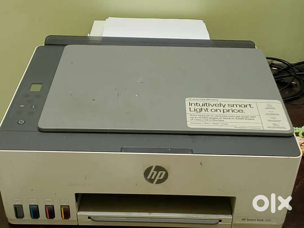 HP SMART TANK 580 All in one colorink tank printer wifi usb printing