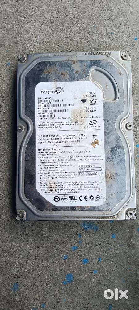 Hard disk old