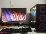 i5 2gen best gaming pc lighting cabinet RGB dekstop