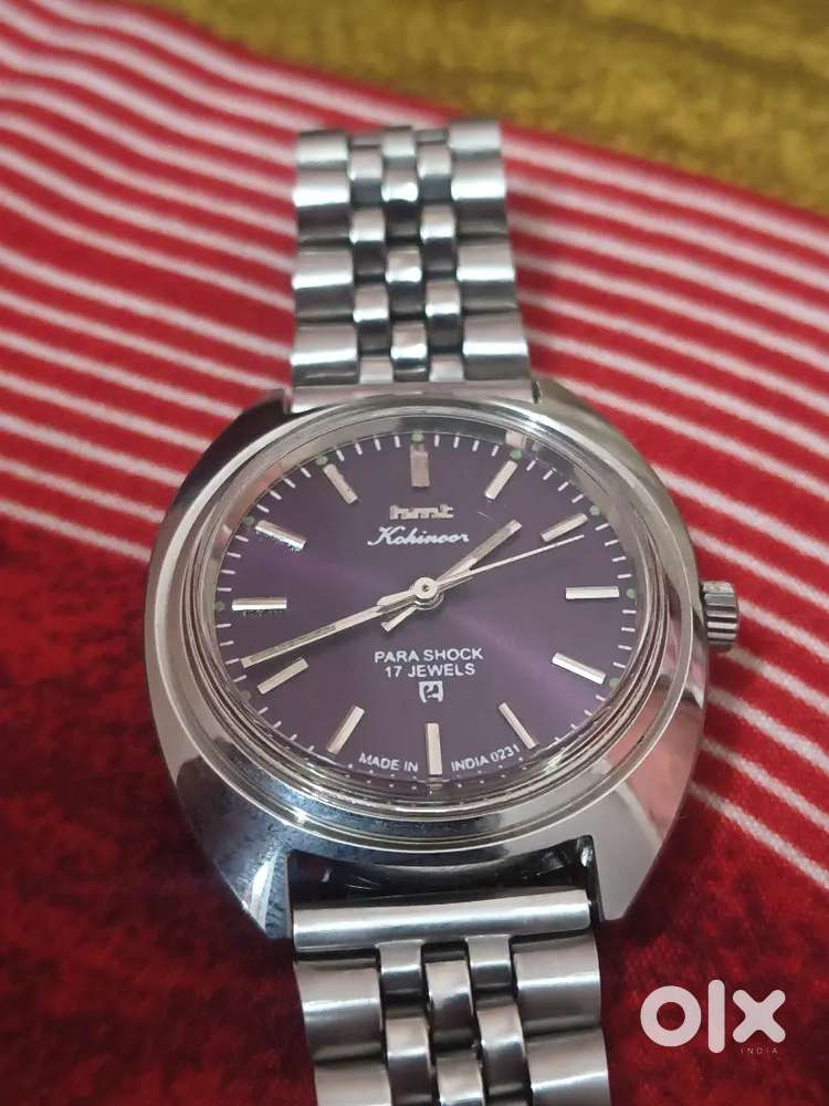 Vintage Hmt kohinoor (purple dial)