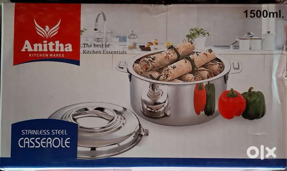 Stainless steel hot box 1500 ml