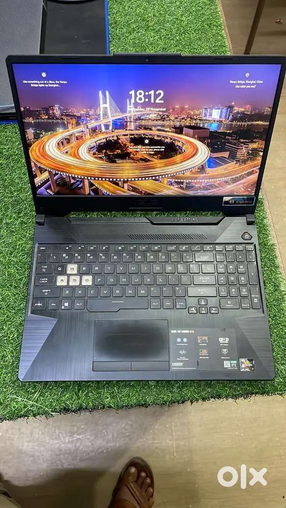 ASUS TUF A15 GAMING LAPTOP RYZEN 7 4800H 16GB 512GB 4GB RTX 3050