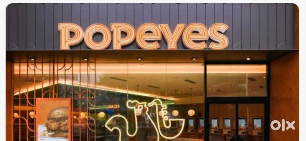 Job for Popeyes international fried chicken company
