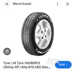 Purani wali alto ka stepni tyre hai 145/80R 12