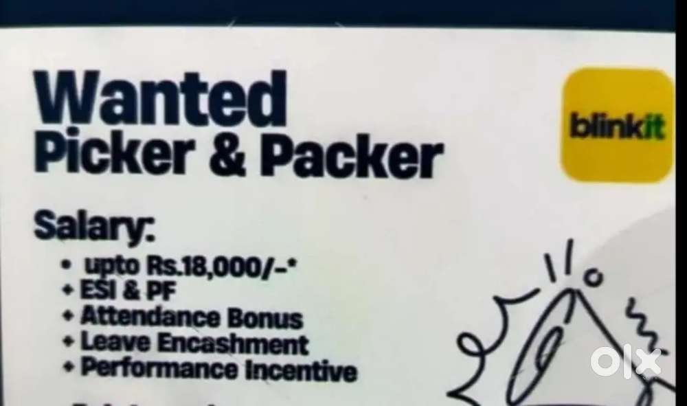 Wanted to Pickers & Packers