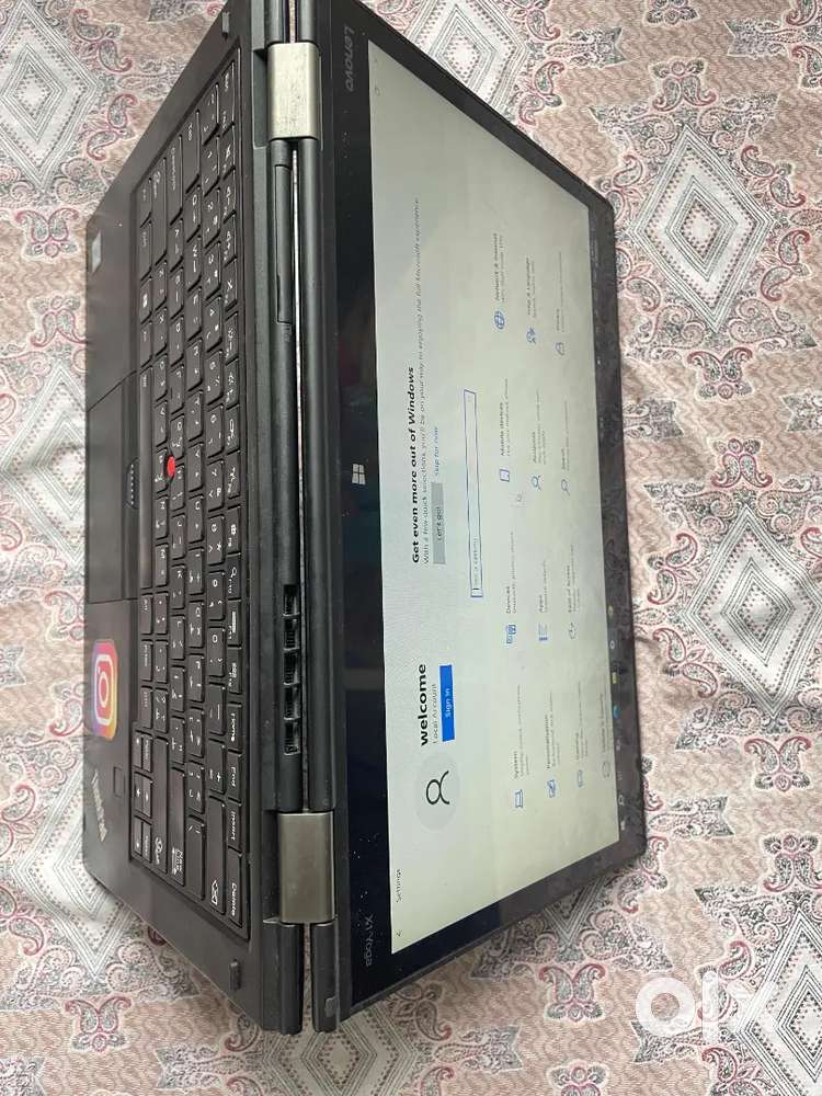 Lenovo laptop with touch screen