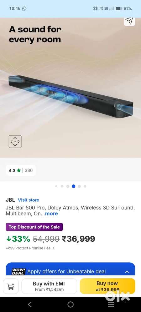 JBL BAR 500 PRO