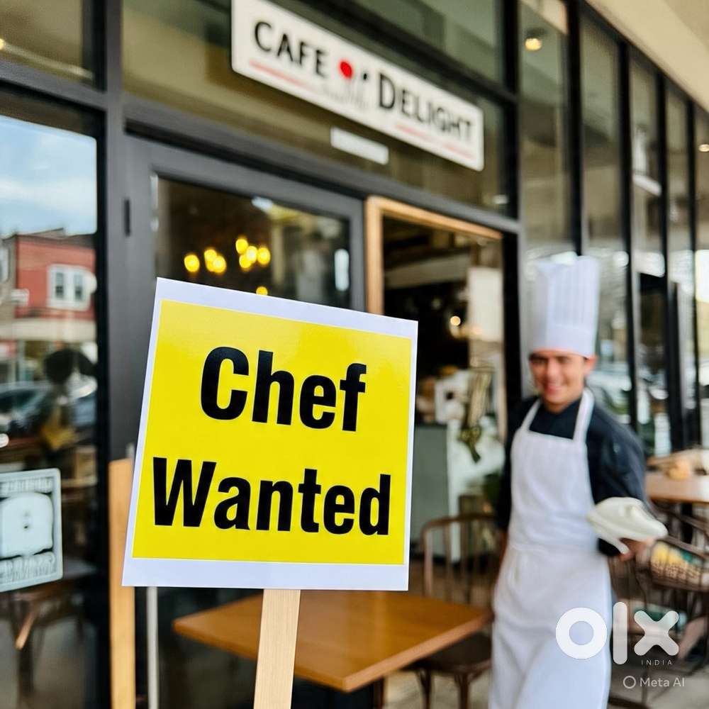 Experienced Cook  Manager for Dessert outlet