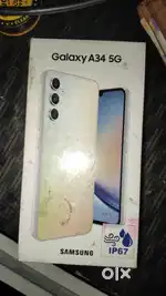 A34 5G Green colour. 8/128 GB display fingerprint scanner