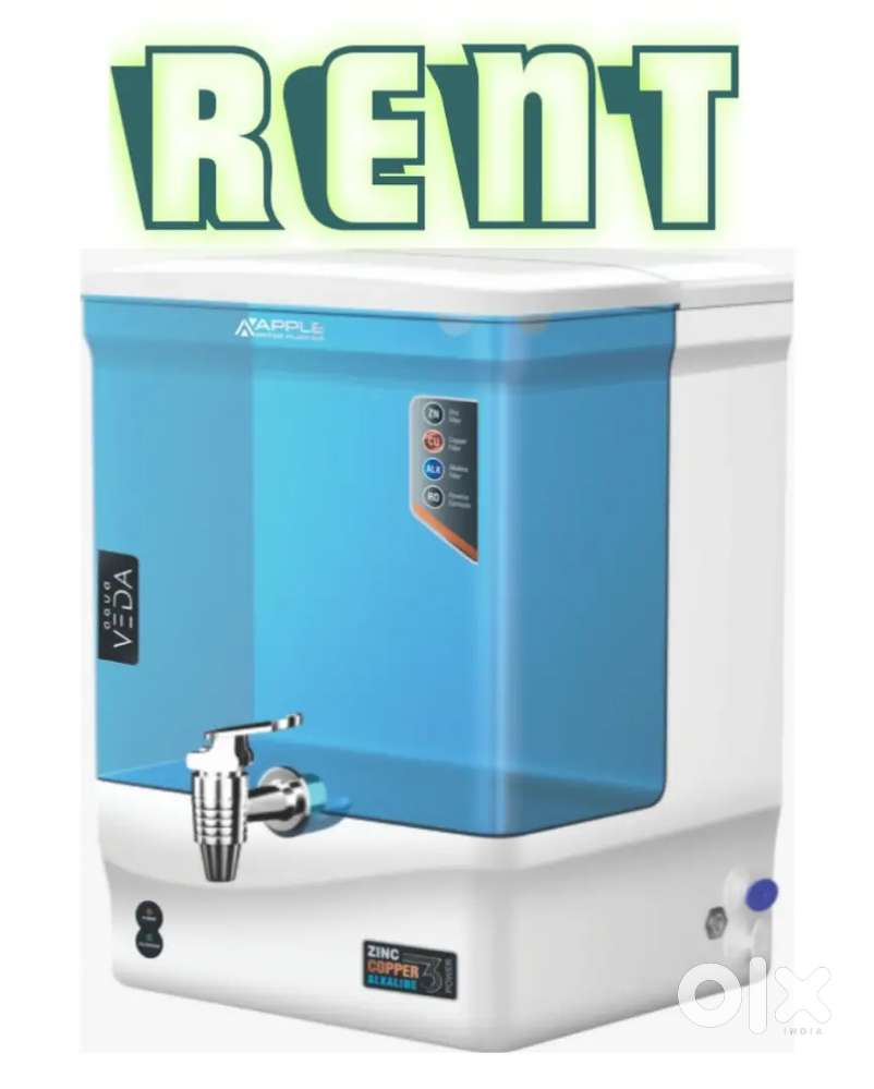 Water purifier available on rent
