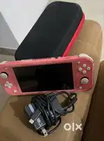 Nintendo switch lite  with charger in good condition
