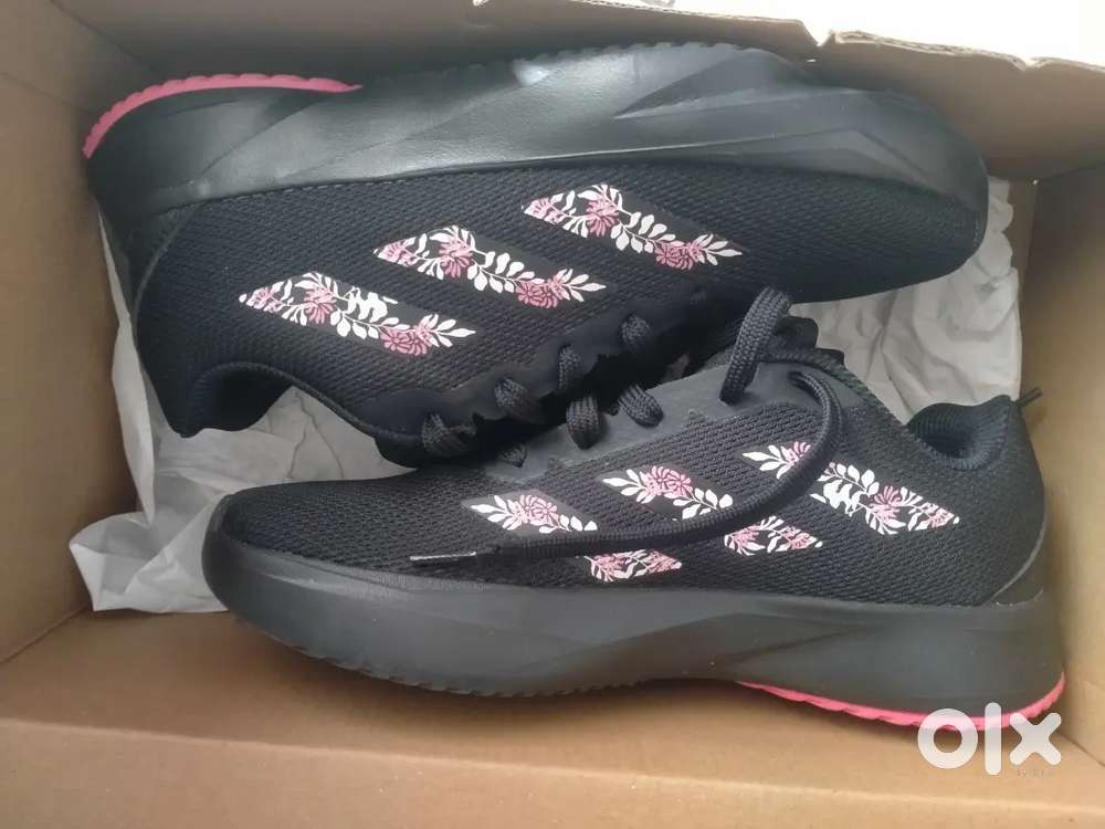 Black adidas shoes