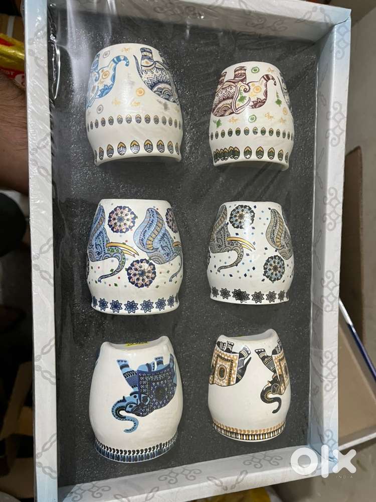 Ceramic Kullhad set (6 pics)