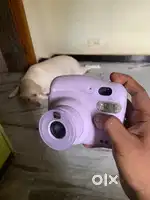 Fuji film instant photo camera