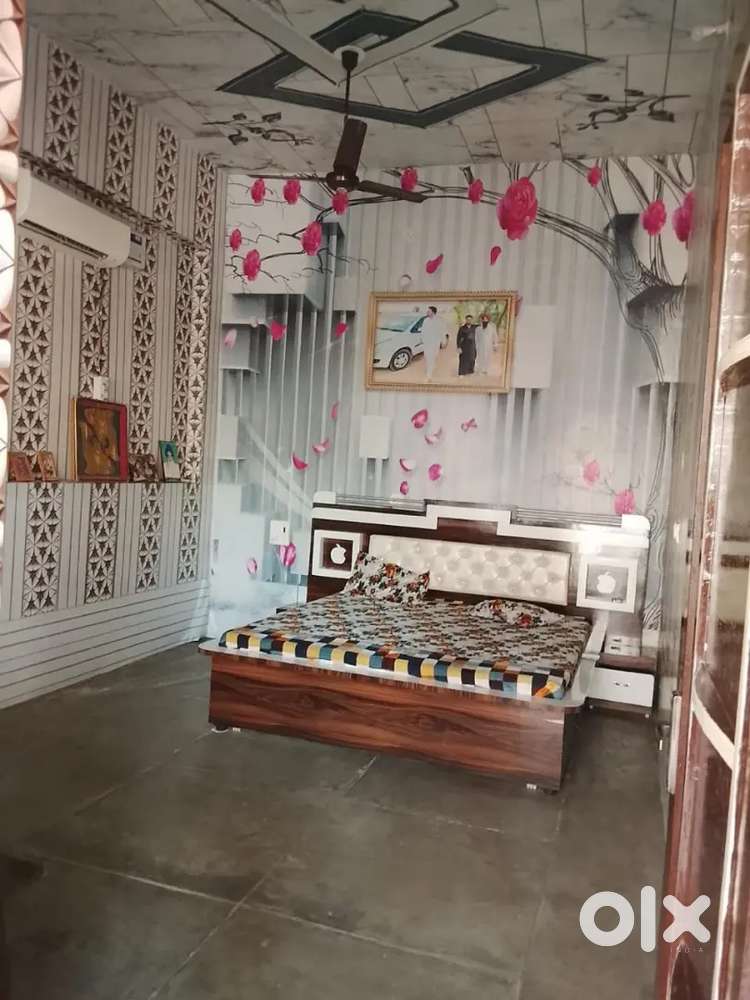 Available for a sale newly constructed house with facilities.