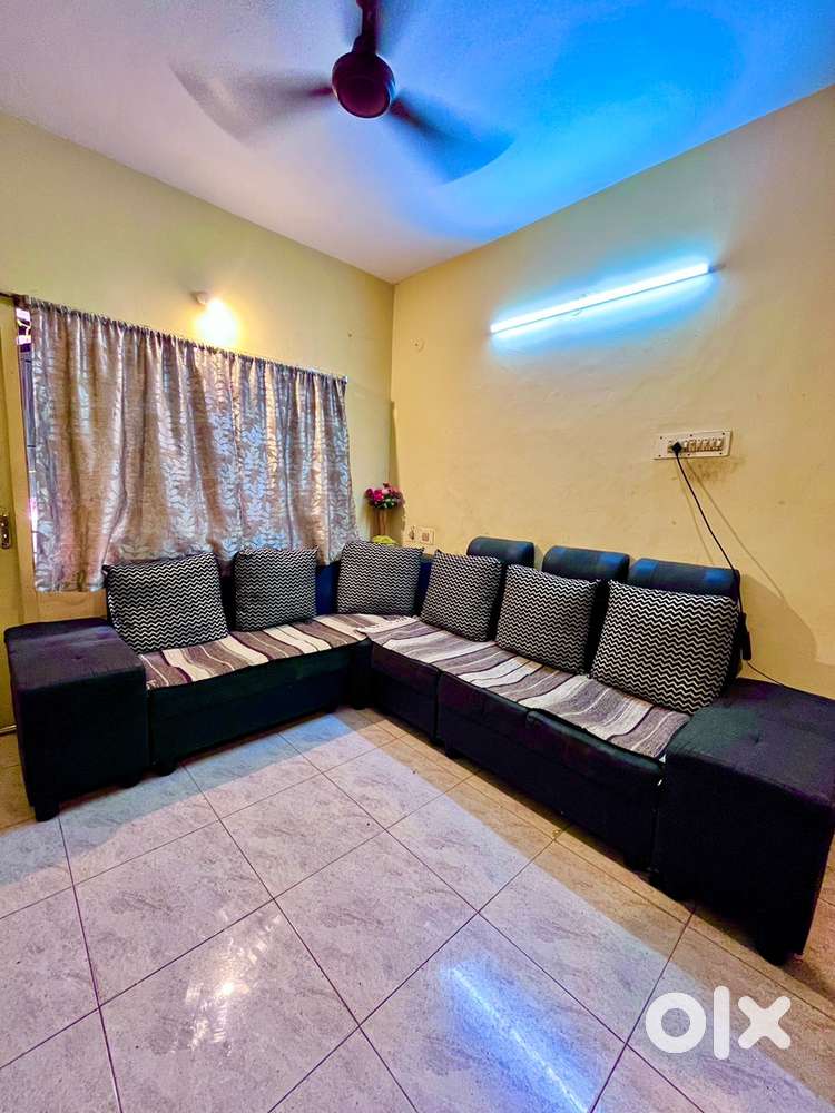 Corner Sofa Black