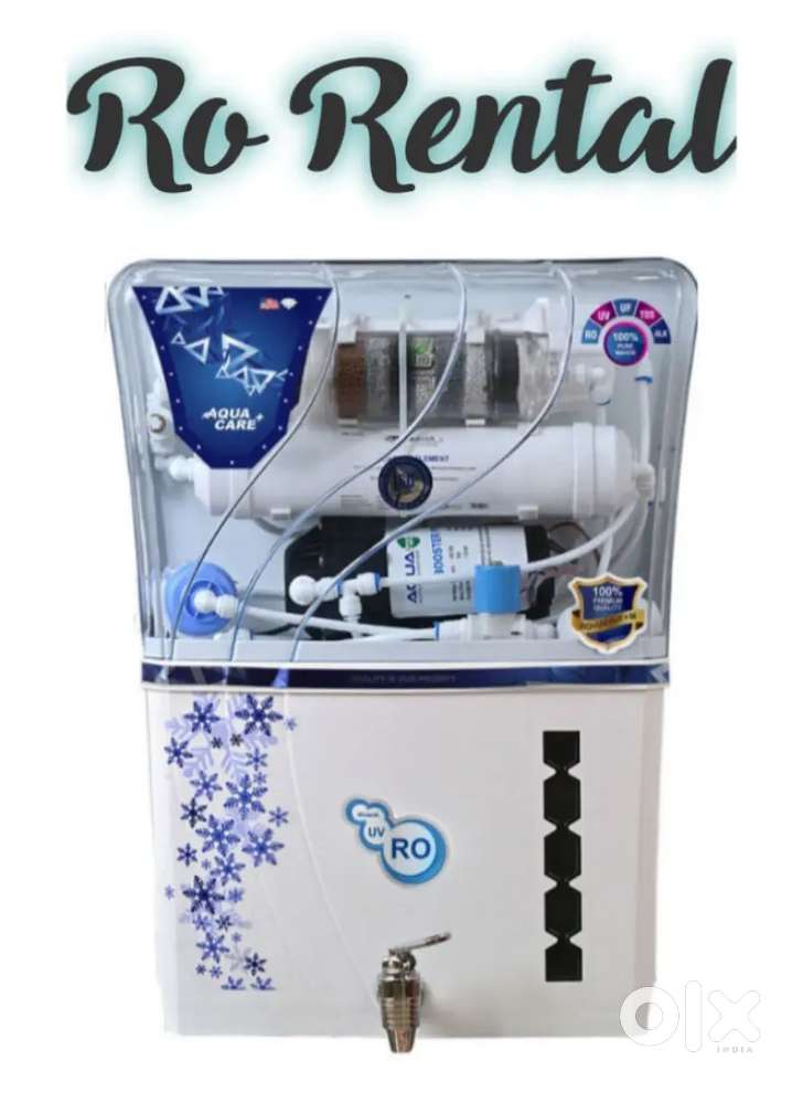 Water purifier available on rent